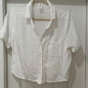 Abound Classic White Button-Down Shirt
